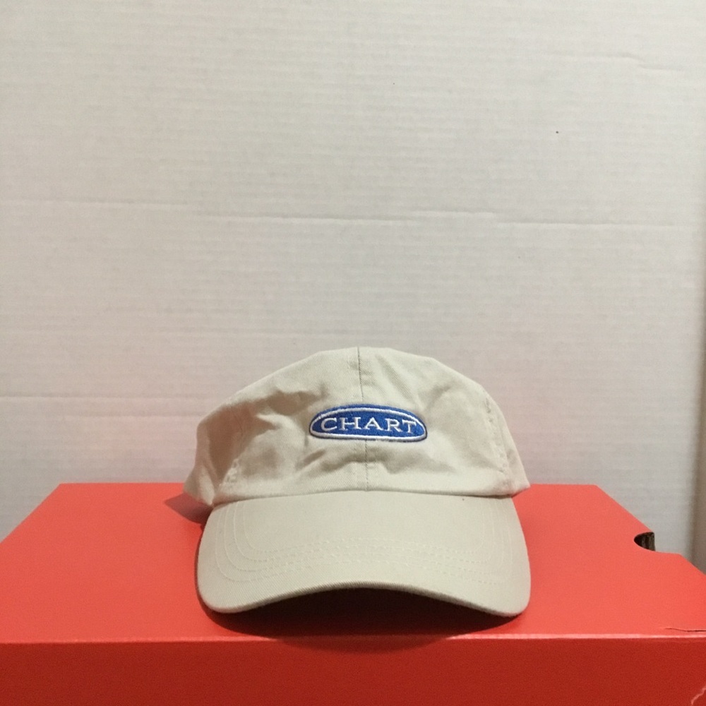 Dad Cap. Adjustable, one size fits most. Embroidered CHART.